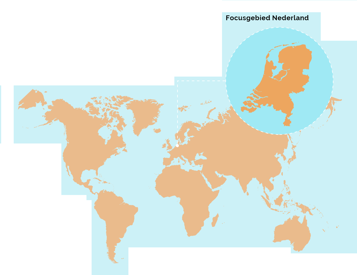 Projecten geografische weergave